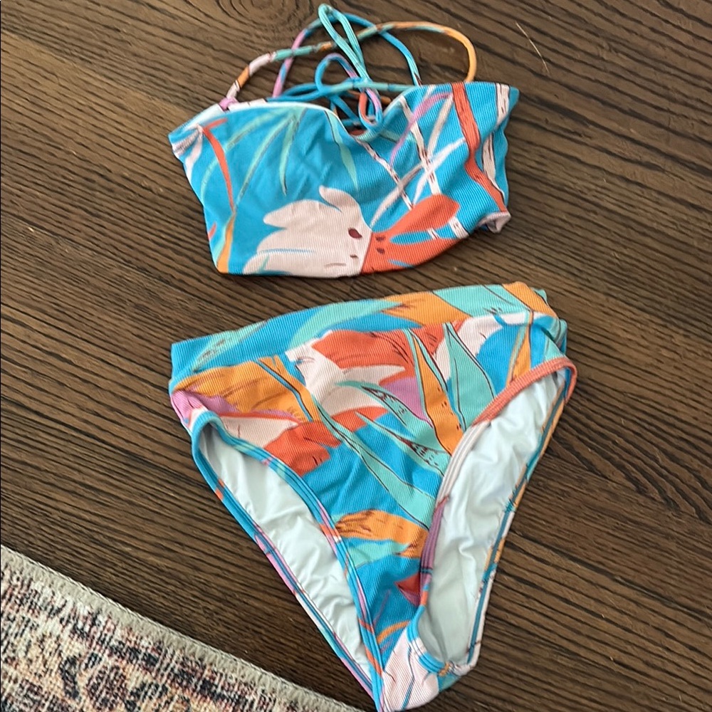 L*space Tropical Print Bikini Set